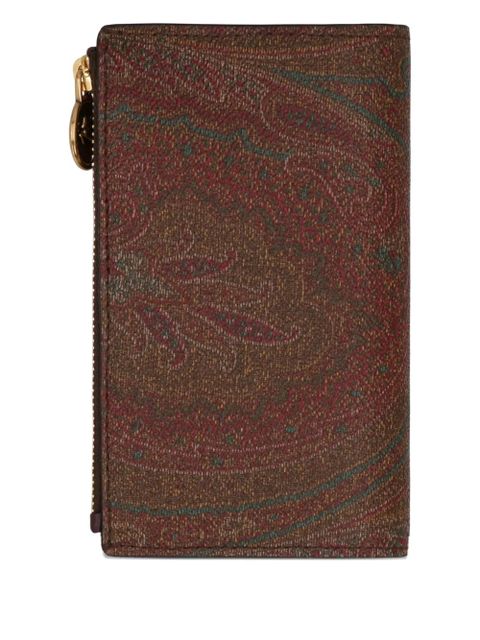 ETRO paisley zip wallet - Brown - zdjęcie produktu nr 2