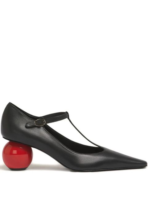 Marni 60mm T-bar spherical-heel pumps - Black - zdjęcie produktu nr 1