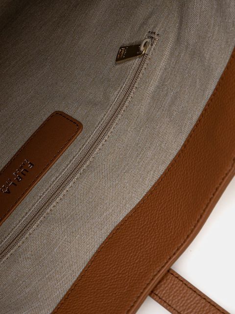 Furla torebka skórzana kolor beżowy WB01788 BX3353 RY000