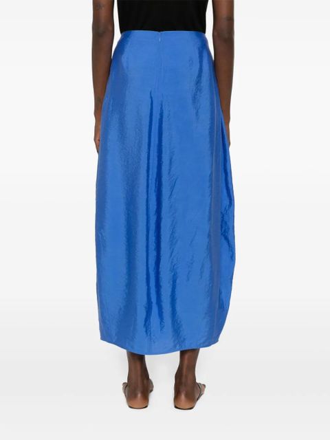 TOTEME Parachute midi skirt - Blue