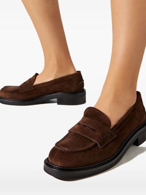 ATP Atelier Albaredo strap loafers - Brown