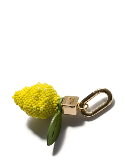 Miu Miu leather, beads, and metal micro trick - Yellow - zdjęcie produktu nr 2