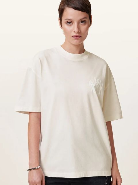 AllSaints t-shirt bawełniany ORLANDO ETTA - zdjęcie produktu nr 1