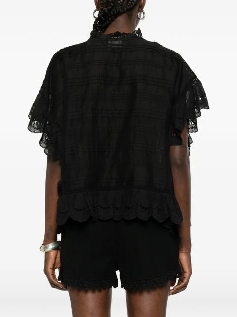 MARANT ÉTOILE Payton blouse - Black