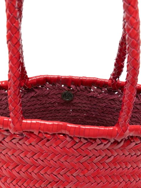 DRAGON DIFFUSION Triple Jump leather tote bag - Red