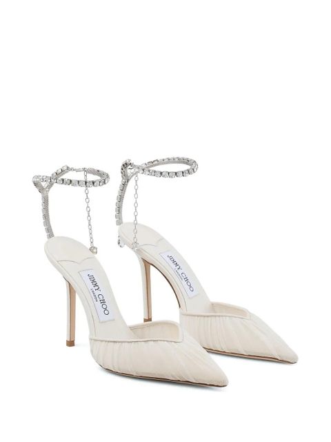 Jimmy Choo 100mm Saeda pumps - Neutrals - zdjęcie produktu nr 2