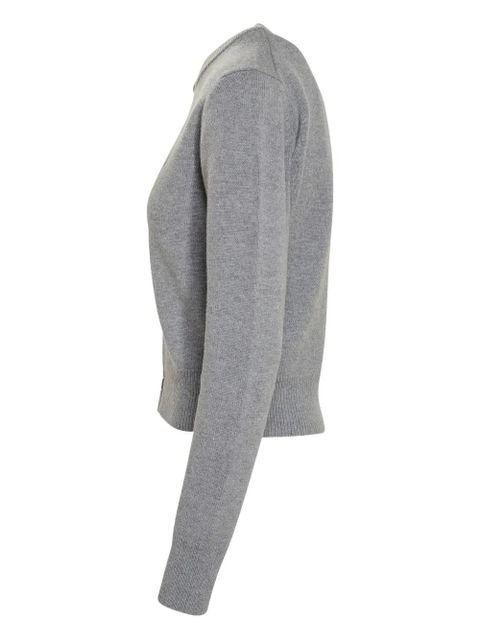 AMI Paris wool cardigan - Grey - zdjęcie produktu nr 2