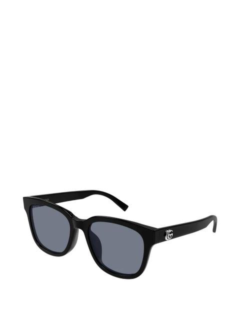 Gucci Eyewear oval-frame sunglasses - Black - zdjęcie produktu nr 2