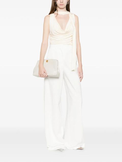 Max Mara wide-leg palazzo pant - White - zdjęcie produktu nr 2