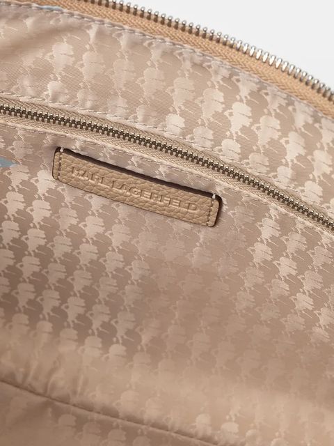 Karl Lagerfeld torebka IKON kolor beżowy A1W30493