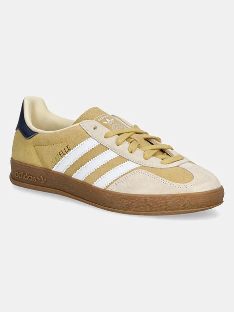 adidas Originals sneakersy zamszowe Gazelle Indoor kolor żółty JI3523 - zdjęcie produktu nr 1
