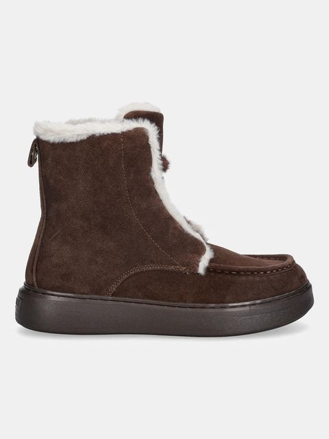 Twinset botki zamszowe - zdjęcie produktu nr 1