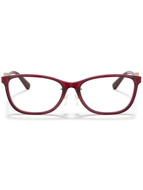 Versace Eyewear Medusa Medallion glasses - Red - zdjęcie produktu nr 1