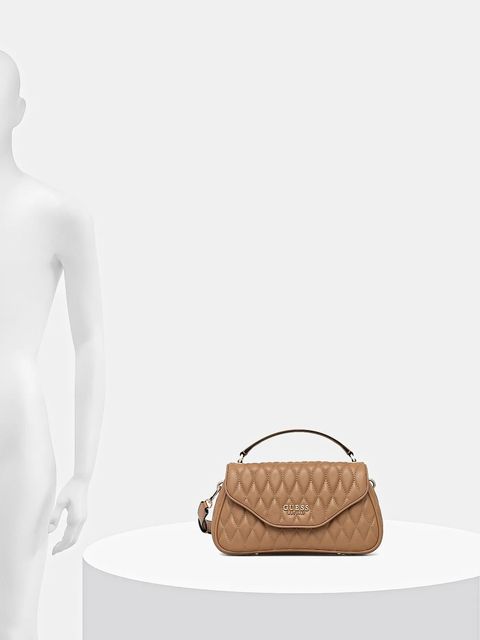 Guess torebka VALLA kolor brązowy HWQG81 22200