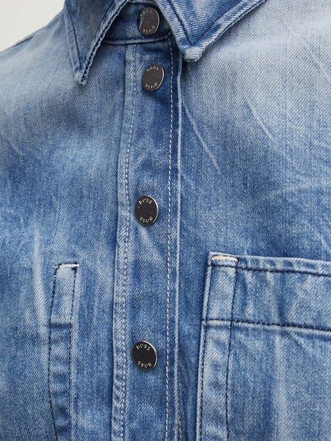 BOSS Orange koszula jeansowa