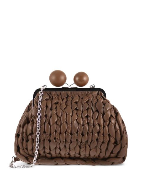 Weekend Max Mara medium Pasticcino clutch bag - Brown - zdjęcie produktu nr 1