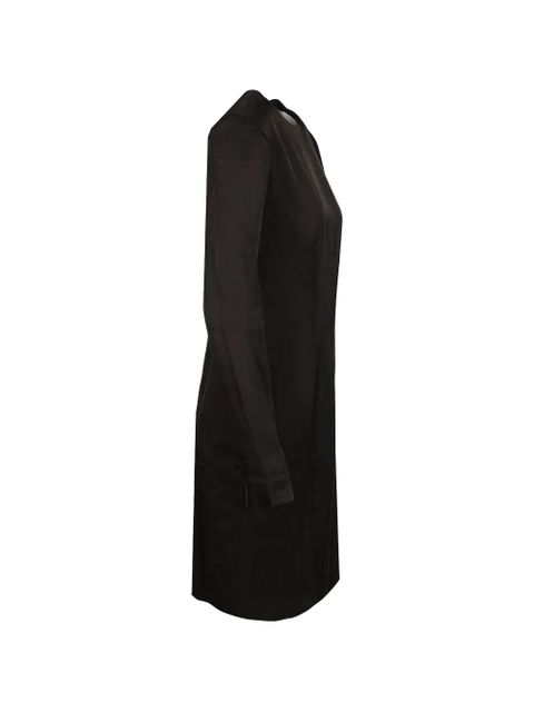 TOTEME long-sleeve dress - Black