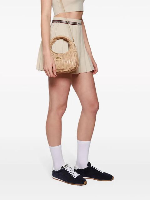 Miu Miu suede low-top sneakers - Blue