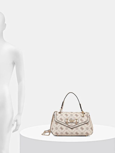 Guess torebka SILIA kolor beżowy HWGP98 90210