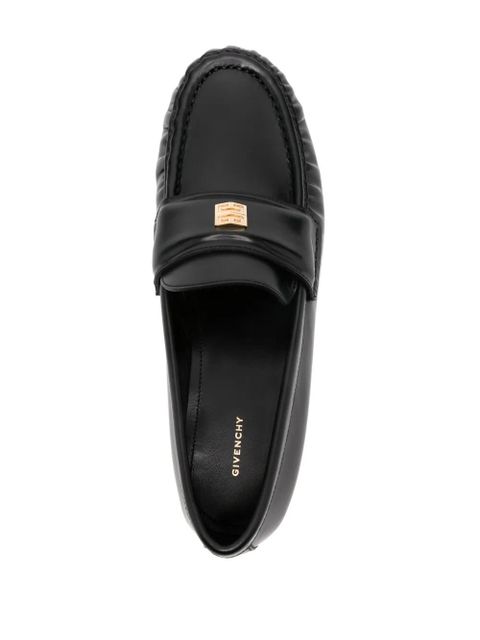 Givenchy 4G-plaque loafers - Black