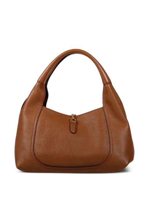 Gucci Softbit grained leather tote bag - Brown - zdjęcie produktu nr 2