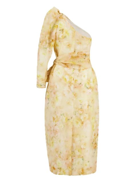 ZIMMERMANN Crush midi dress - Yellow