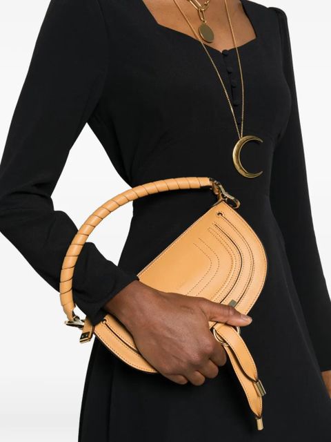 Chloé mini Marcie stitched tote bag - Neutrals - zdjęcie produktu nr 2