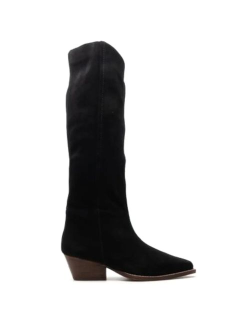Free People Sway suede boots - Black - zdjęcie produktu nr 1