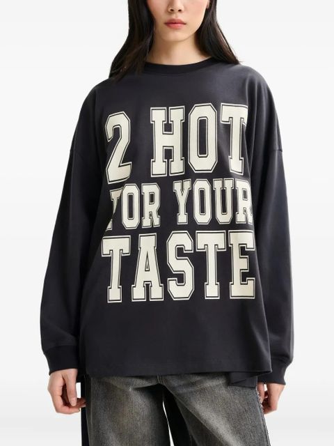 Essentiel Antwerp letter-print T-shirt - Blue