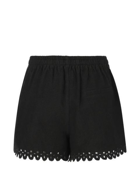 ISABEL MARANT Balyme broderie-anglaise shorts - Black - zdjęcie produktu nr 2