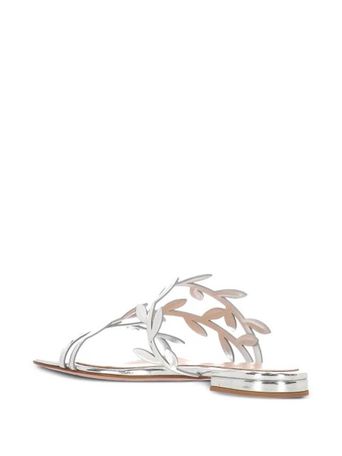 Gianvito Rossi Flavia flat sandals - Grey