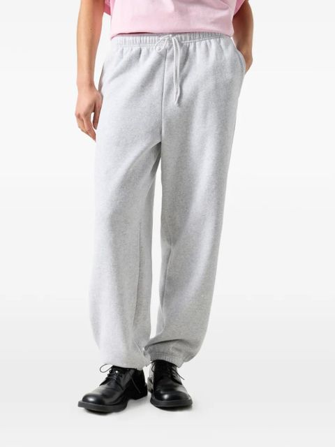 American Vintage drawstring patch-pocket track pants - Grey