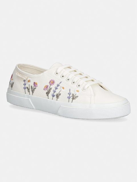 Superga 3750 FLOWER EMBROIDERY LEGGERA tenisówki damskie - zdjęcie produktu nr 1