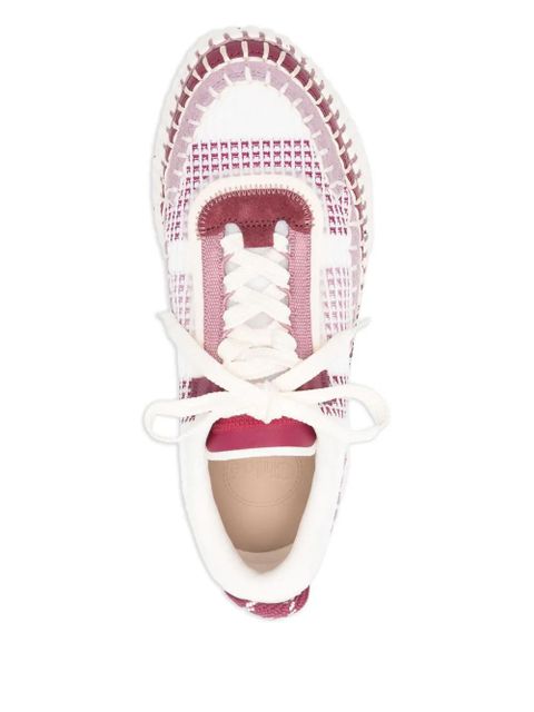 Chloé Nama lace-up sneakers - White