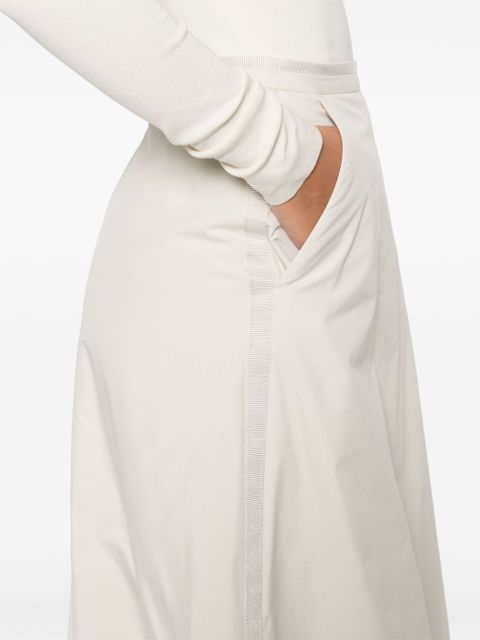 Moncler padded midi skirt - Neutrals