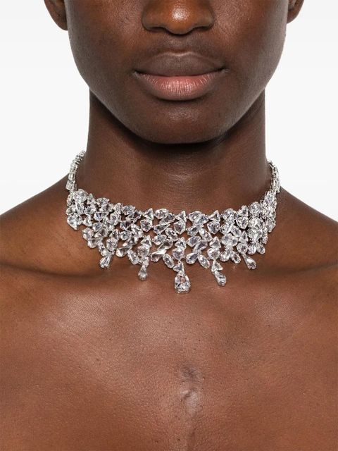 Swarovski Mesmera crystal choker necklace - Silver - zdjęcie produktu nr 2