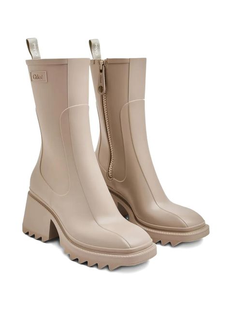 Chloé 70mm Betty rain boots - Neutrals