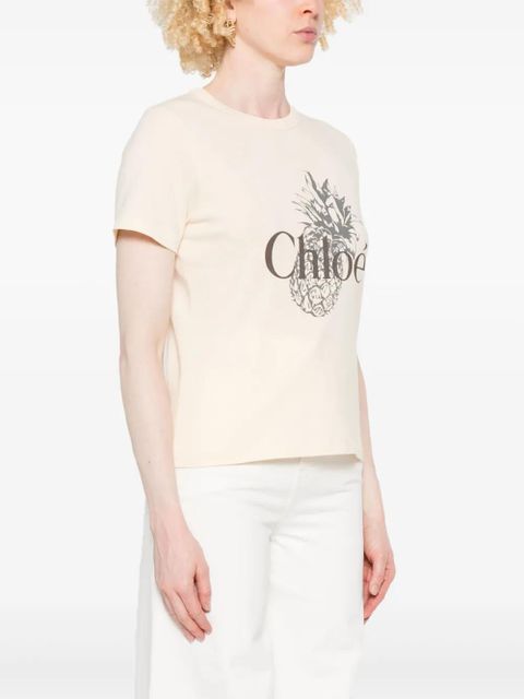 Chloé cotton t-shirt - Neutrals