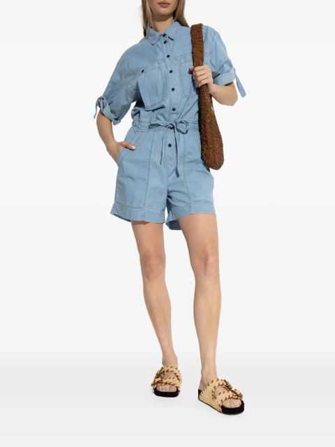 MARANT ÉTOILE Vally playsuit - Blue