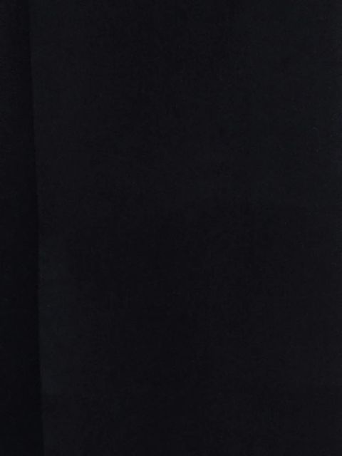 Max Mara fringed-hem logo-embroidered scarf - Blue - zdjęcie produktu nr 2