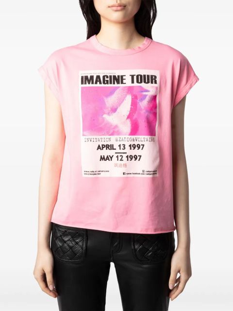 Zadig&Voltaire Cecilia T-shirt - Pink