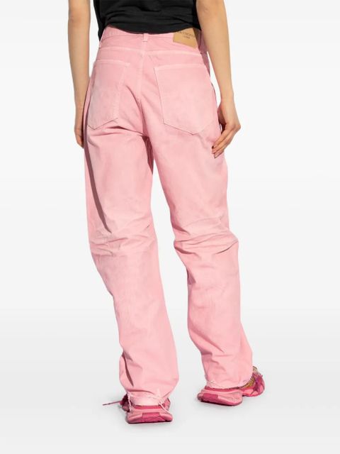 Balenciaga wide-leg jeans - Pink