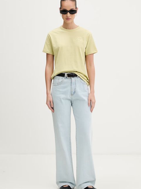 HUGO t-shirt basic damski bawełniany Damacia_7 - zdjęcie produktu nr 1