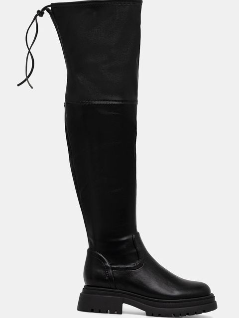 Steve Madden kozaki Road kolor czarny na platformie 11004996 - zdjęcie produktu nr 2