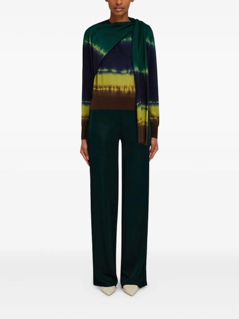 Ferragamo tie-dye print pullover - Green - zdjęcie produktu nr 2