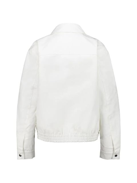 Casablanca zip-up cotton jacket - White - zdjęcie produktu nr 2