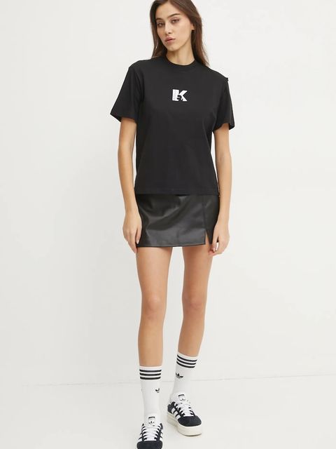 Karl Lagerfeld Jeans t-shirt bawełniany - zdjęcie produktu nr 1