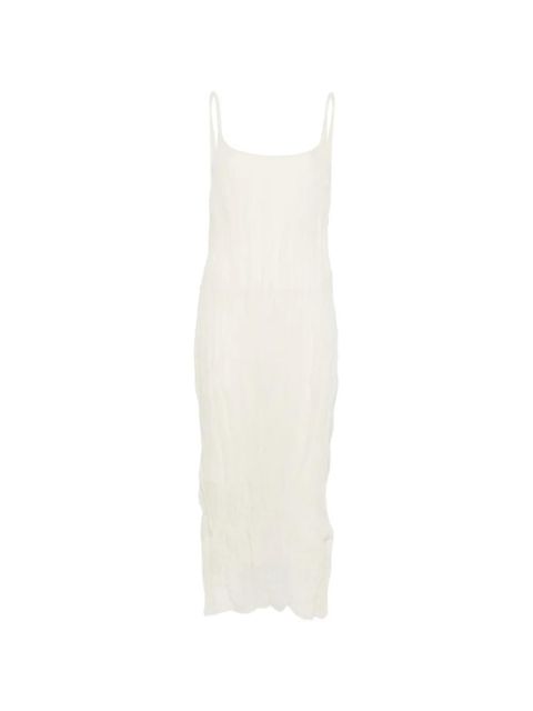 Róhe textured square-neck dress - Neutrals - zdjęcie produktu nr 1