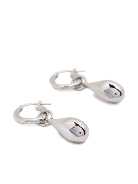 Marni teardrop hoop earrings - Silver