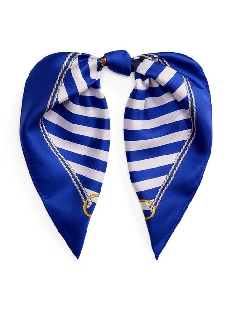 Lauren Ralph Lauren apaszka jedwabna - zdjęcie produktu nr 1